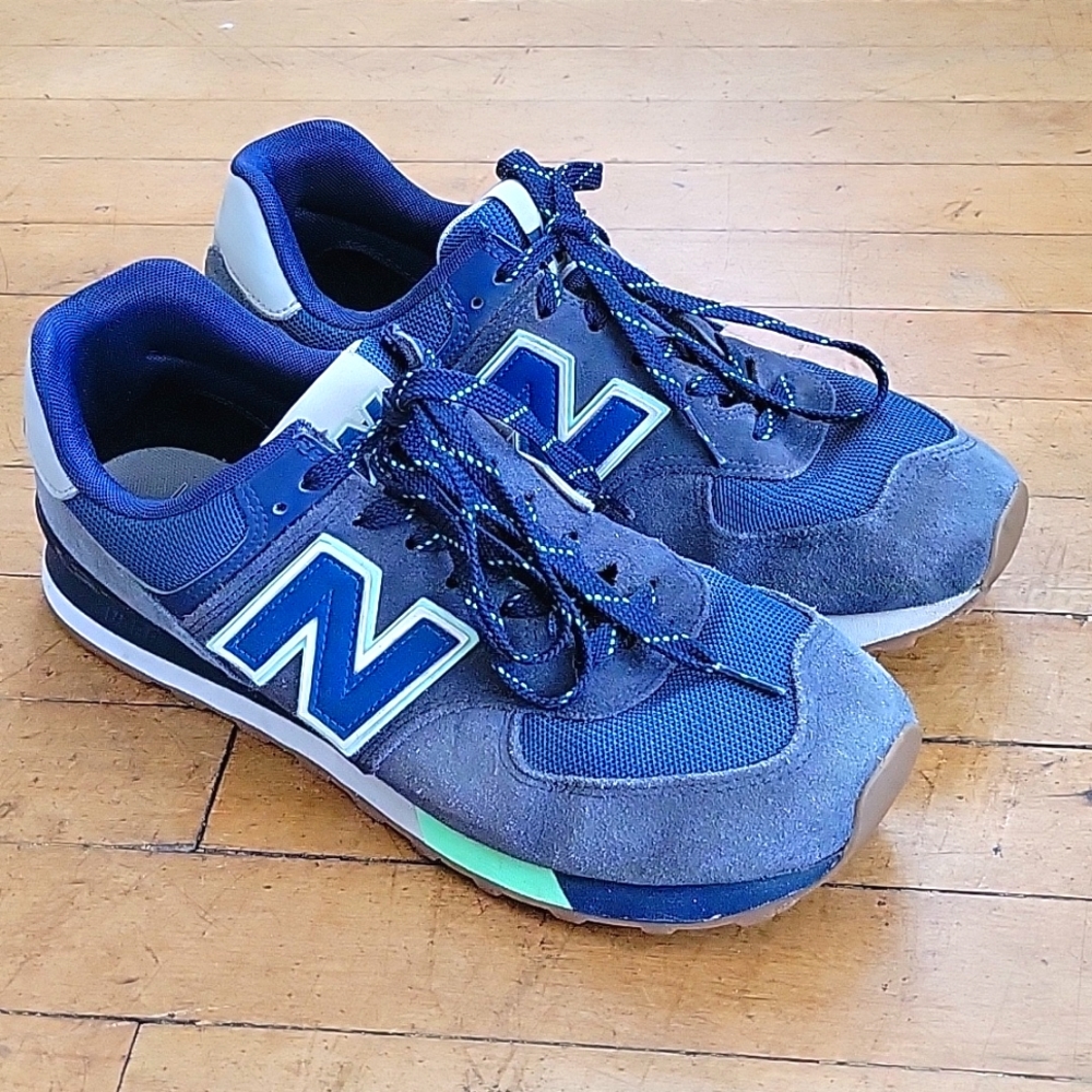 Men's New Balance Shoes, SZ 10.5, Blue/Grey